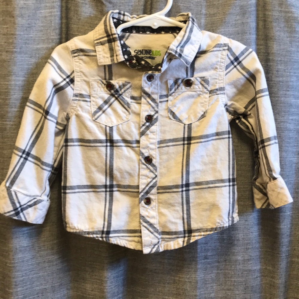 Oshkosh Plaid button up